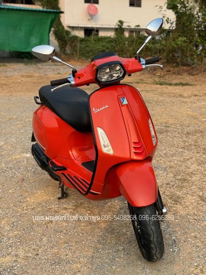 Vespa Sprint 150 iget ABS สีส้มพิเศษ เลขทะเบียนสวย 8899 ปี 2022 สวยมาก งามเดิมกริ๊ป ฟรีดาวน์ ไม่ค้ำ รูปที่ 11