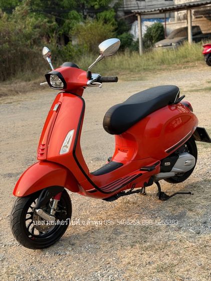 Vespa Sprint 150 iget ABS สีส้มพิเศษ เลขทะเบียนสวย 8899 ปี 2022 สวยมาก งามเดิมกริ๊ป ฟรีดาวน์ ไม่ค้ำ รูปที่ 4