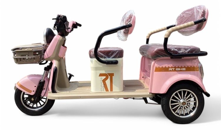 รถสามล้อไฟฟ้า ปรับได้ 3 ระดับ รุ่น RT1000 2 ตอนไม่มีหลังคา ปี2025  . มอเตอร์ 1000 w  48v. 20ah.       	 รูปที่ 8