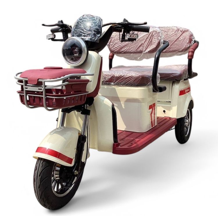 รถสามล้อไฟฟ้า ปรับได้ 3 ระดับ รุ่น RT1000 2 ตอนไม่มีหลังคา ปี2025  . มอเตอร์ 1000 w  48v. 20ah.       	 รูปที่ 4