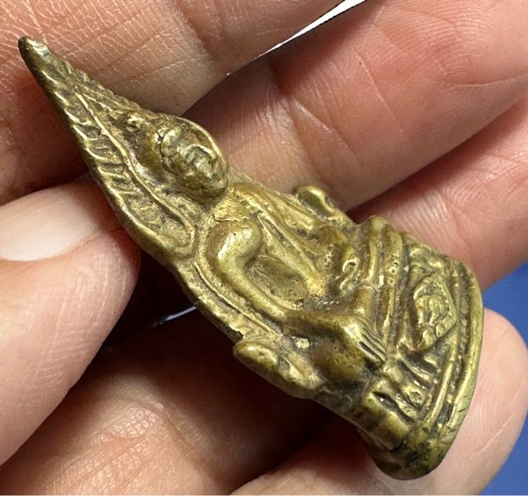 🙏พระพุทธชินราช พิมพ์มีกริ่ง วัดบางด้วน(นอก) ปี2493 ล.ป.เผือกวัดกิ่งแก้ว และเกจิดังร่วมยุคร่วมเสก🙏พระกริ่ง แต่งพิมพ์ไม่ทราบที่ องค์ละ1550 รูปที่ 3