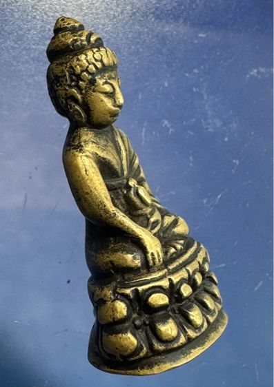 🙏พระพุทธชินราช พิมพ์มีกริ่ง วัดบางด้วน(นอก) ปี2493 ล.ป.เผือกวัดกิ่งแก้ว และเกจิดังร่วมยุคร่วมเสก🙏พระกริ่ง แต่งพิมพ์ไม่ทราบที่ องค์ละ1550 รูปที่ 11