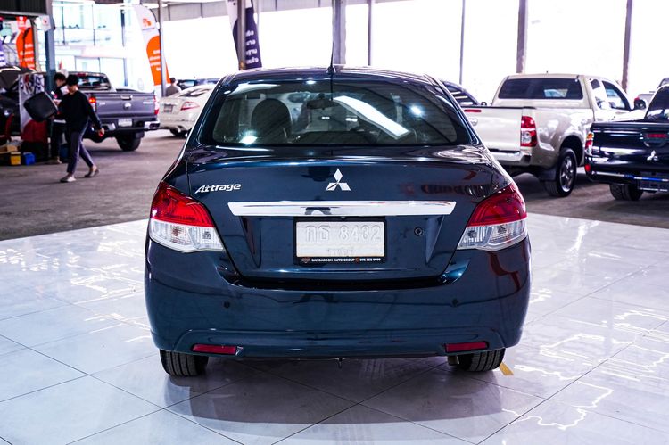 Mitsubishi Attrage 2014 1.2 GLS Sedan เบนซิน ไม่ติดแก๊ส เกียร์อัตโนมัติ ดำ รูปที่ 4