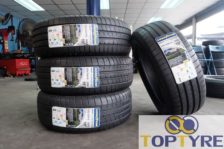 🍃 ยางใหม่ Goodyear Eagle F1 Asymmetric 3 SUV ขนาด 235 55R19 ปี23 🍃