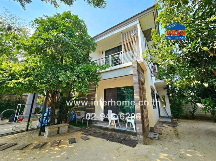 ไม่ใช่ บ้านเดี่ยว 2 ชั้น 100.4 ตร.ว. หมู่บ้านฮาบิเทีย ปัญญาอินทรา2 ซอย14 ใกล้โรงเรียนสาธิตพัฒนา ถนนเลียบคลองสอง ถนนปัญญาอินทรา เขตคลองสามวา กรุงเทพ รูปที่ 2