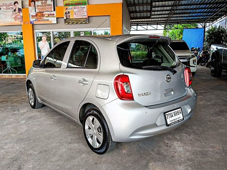 Nissan March 2018 1.2 E Sedan เบนซิน ไม่ติดแก๊ส เกียร์อัตโนมัติ บรอนซ์เงิน รูปที่ 4