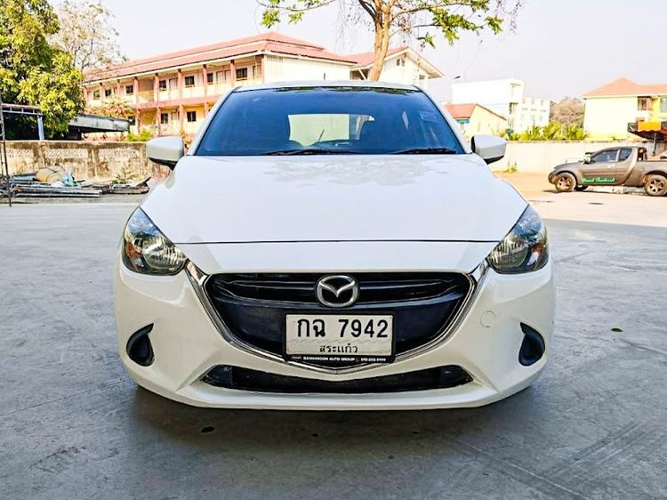Mazda Mazda 2 2016 1.3 Sports Standard Sedan เบนซิน ไม่ติดแก๊ส เกียร์อัตโนมัติ ขาว รูปที่ 2
