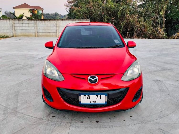 Mazda Mazda 2 2013 1.5 Sports Groove Sedan เบนซิน ไม่ติดแก๊ส เกียร์อัตโนมัติ แดง รูปที่ 2