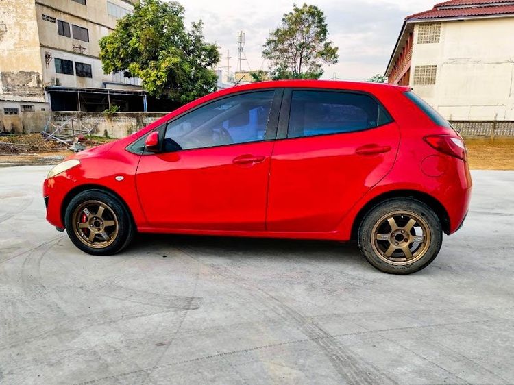 Mazda Mazda 2 2013 1.5 Sports Groove Sedan เบนซิน ไม่ติดแก๊ส เกียร์อัตโนมัติ แดง รูปที่ 3