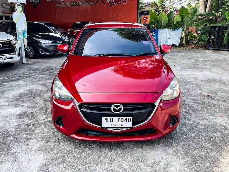 Mazda Mazda 2 2017 1.3 Sports Standard Sedan เบนซิน ไม่ติดแก๊ส เกียร์อัตโนมัติ แดง รูปที่ 2
