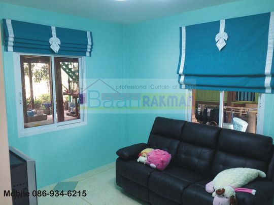 ช่างผ้าม่านมาเอง รับทำผ้าม่านตกแต่งบ้านที่คุณรัก ด้วยผ้าม่านหลากหลายสไตล์ที่เป็นตัวคุณ ในรูปแบบที่ลงตัวเหมาะสม โดยเรามีตัวอย่างผ้าม่าน รูปที่ 5