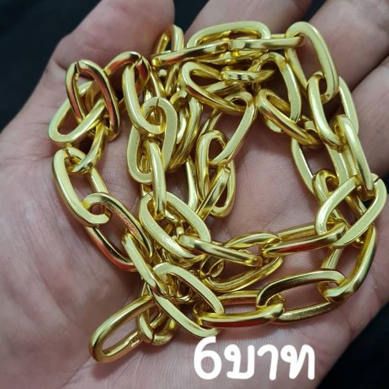 สร้อยคอและจี้ สรสร้อยคอทอง ลายซ่ วัสดุทดแทนทอง เป็นนวตกรรมใหม่ ไม่ลอก ไม่ตำ ใส่ยาวๆ