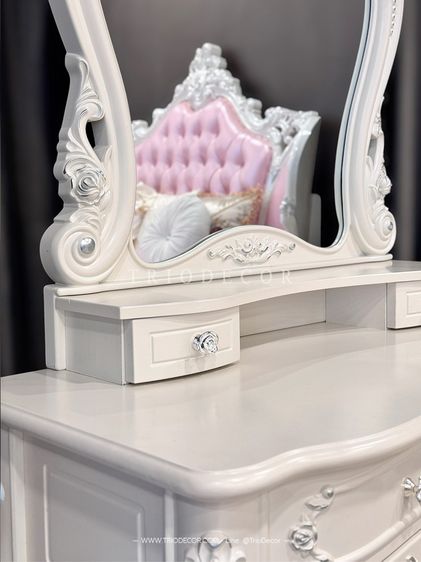 MAFALDA-II CLASSIC DRESSING TABLE โต๊ะเครื่องแป้งสไตล์วินเทจ รุ่น มาเฟลดา 2 รูปที่ 6