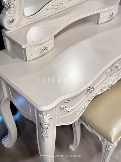 MAFALDA-II CLASSIC DRESSING TABLE โต๊ะเครื่องแป้งสไตล์วินเทจ รุ่น มาเฟลดา 2 รูปที่ 7