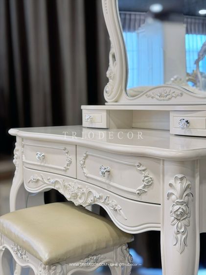 MAFALDA-II CLASSIC DRESSING TABLE โต๊ะเครื่องแป้งสไตล์วินเทจ รุ่น มาเฟลดา 2 รูปที่ 10