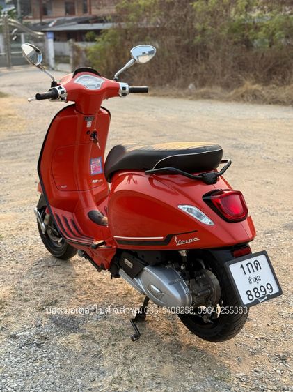 Vespa Sprint 150 iget ABS ป้ายสวย 8899 สีส้มพิเศษ ปี 65(2022) สวยมาก งามเดิมกริ๊ป ฟรีดาวน์ ไม่ค้ำ รูปที่ 4