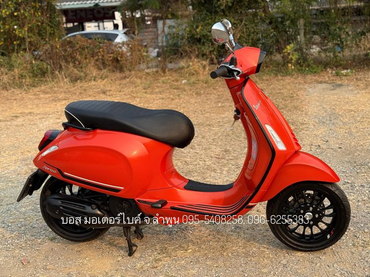 Vespa Sprint 150 iget ABS ป้ายสวย 8899 สีส้มพิเศษ ปี 65(2022) สวยมาก งามเดิมกริ๊ป ฟรีดาวน์ ไม่ค้ำ รูปที่ 6