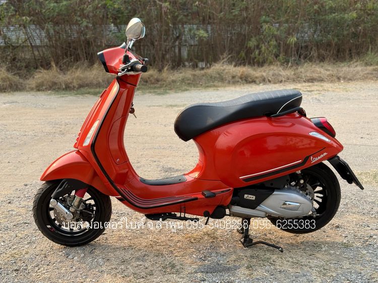 Vespa Sprint 150 iget ABS ป้ายสวย 8899 สีส้มพิเศษ ปี 65(2022) สวยมาก งามเดิมกริ๊ป ฟรีดาวน์ ไม่ค้ำ รูปที่ 3