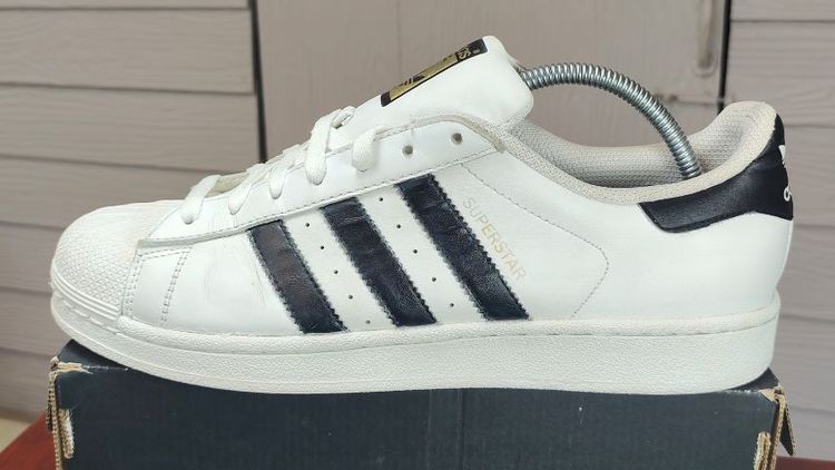รองเท้า💥adidas superstar💥ของแท้‼️สวยๆ เดิมๆ สภาพดี💥ไซร์ 42 - 45 รูปที่ 5