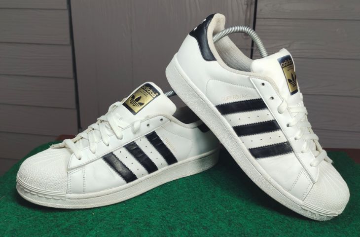 รองเท้า💥adidas superstar💥ของแท้‼️สวยๆ เดิมๆ สภาพดี💥ไซร์ 42 - 45 รูปที่ 3