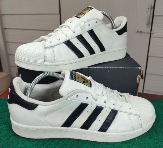 รองเท้า💥adidas superstar💥ของแท้‼️สวยๆ เดิมๆ สภาพดี💥ไซร์ 42 - 45 รูปที่ 2