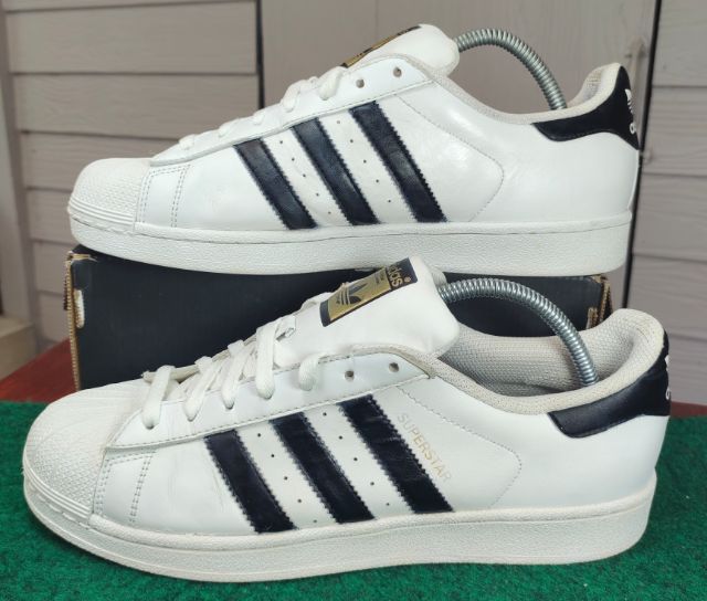 รองเท้า💥adidas superstar💥ของแท้‼️สวยๆ เดิมๆ สภาพดี💥ไซร์ 42 - 45 รูปที่ 6