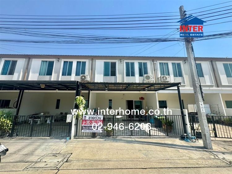 ทาวน์เฮ้าส์ 2 ชั้น 17.4 ตร.ว. หมู่บ้านพฤกษาสุขสวัสดิ์-ประชาอุทิศ2 ถนนสุขสวัสดิ์ ถนนสุขสวัสดิ์-คู่สร้าง พระสมุทรเจดีย์ สมุทรปราการ