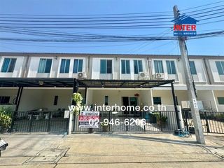 ทาวน์เฮ้าส์ 2 ชั้น 17.4 ตร.ว. หมู่บ้านพฤกษาสุขสวัสดิ์-ประชาอุทิศ2 ถนนสุขสวัสดิ์ ถนนสุขสวัสดิ์-คู่สร้าง พระสมุทรเจดีย์ สมุทรปราการ