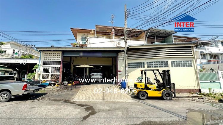 อาคารพาณิชย์ 3 ชั้น 64.4 ตร.ว. หมู่บ้านกฤษติญา3 ซอยสุขาประชาสรรค์3 ถนนติวานนท์ ปากเกร็ด นนทบุรี