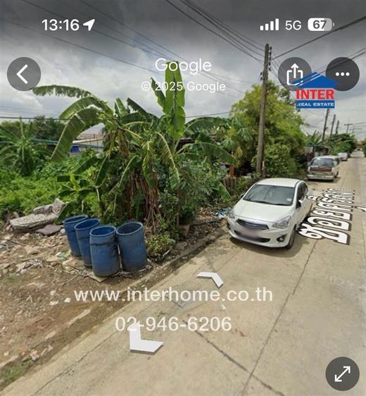 ไม่ใช่ ที่ดินเปล่า 72 ตร.ว. ที่ดินเปล่า ซอยเปียร์นนท์ (ซอยศรีสง่า1) ใกล้สถานีรถไฟBTS คูคต ถนนลำลูกกา ถนนเลียบคอลงสาม ลำลูกกา ปทุมธานี รูปที่ 3
