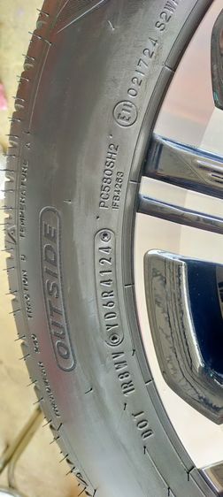 แม็กโตโยต้า สีเดิมน้องๆป้ายแดง ขอบ16 พร้อมยางดันลอป 195 60 16ปลายปี24 ใส่ yaris vios ตุ่มหน้ายางยังอยู่จางๆ รูปที่ 10