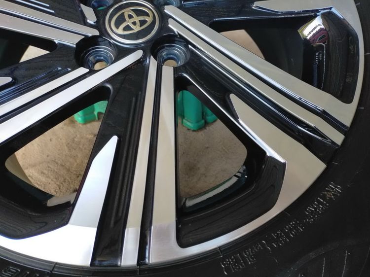 แม็กโตโยต้า สีเดิมน้องๆป้ายแดง ขอบ16 พร้อมยางดันลอป 195 60 16ปลายปี24 ใส่ yaris vios ตุ่มหน้ายางยังอยู่จางๆ รูปที่ 7