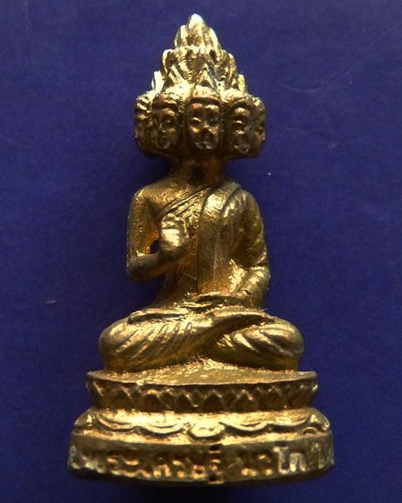 พระเศรษฐีนวโกฏิ เทพประทานทรัพย์ หลวงปู่คำบุ วัดกุดชมภู เนื้อทองทิพย์ พร้อมกล่องเดิม รูปที่ 8