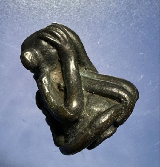 🙏พระปิดตาเนื้อสัมฤทธิ์ ไม่ทราบที่🙏พระปิดตาเนื้อผงคลุกรักทองเดิม  องค์ละ1000 รูปที่ 10