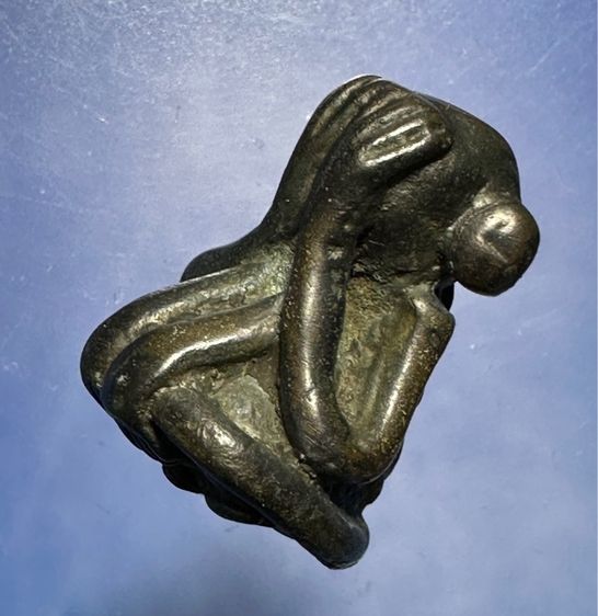 🙏พระปิดตาเนื้อสัมฤทธิ์ ไม่ทราบที่🙏พระปิดตาเนื้อผงคลุกรักทองเดิม  องค์ละ1000 รูปที่ 11