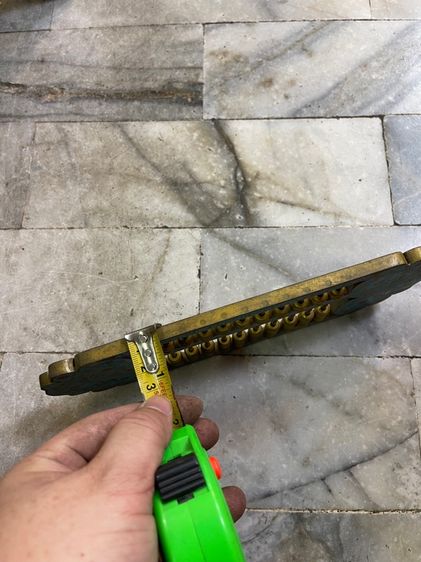 ลูกคิดจีน ทองเหลืองลงยา A รูปที่ 10