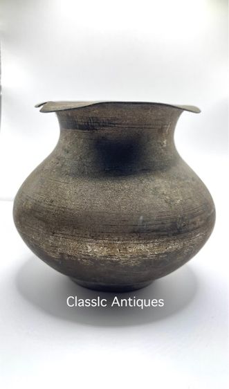 โถ ทองเหลือง โบราณเก่าสะสม รูปที่ 4