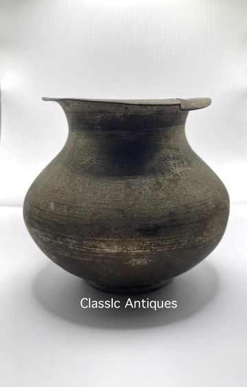 โถ ทองเหลือง โบราณเก่าสะสม รูปที่ 7