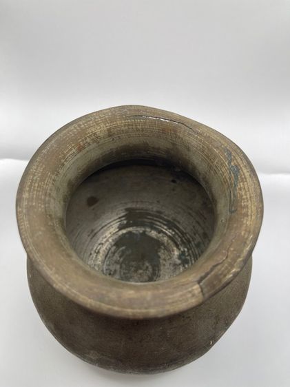 โถ ทองเหลือง โบราณเก่าสะสม รูปที่ 12