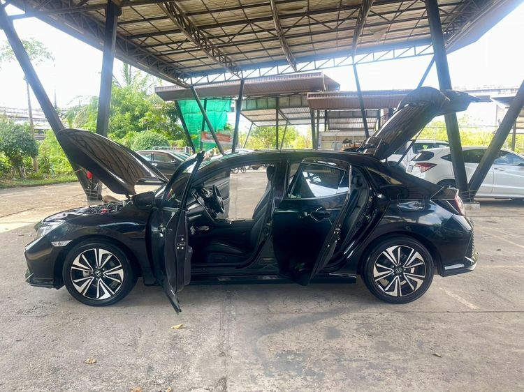 Honda Civic 2019 1.5 Turbo Sedan เบนซิน ไม่ติดแก๊ส เกียร์อัตโนมัติ ดำ รูปที่ 3