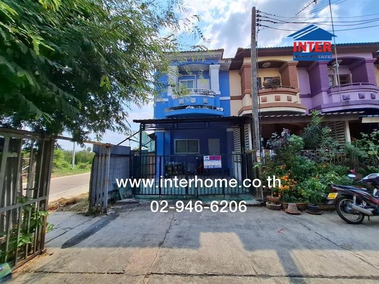 ทาวน์เฮ้าส์ 2 ชั้น 25.1 ตร.ว. หมู่บ้านทรัพย์กานดา ตรงข้ามบิ๊กซีปทุมธานี ซอย10 ถนนกรุงเทพ-ปทุมธานี เมืองปทุมธานี ปทุมธานี