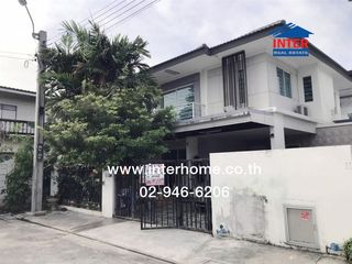 บ้านเเฝด 2 ชั้น 42.5 ตร.ว. หมู่บ้านพฤกษา118 เลียบวารี-มีนบุรี ถนนสุวินทวงศ์ ถนนเลียบวารี เขตหนองจอก กรุงเทพมหานคร