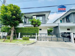 บ้านเเฝดสไตล์บ้านเดี่ยว 2 ชั้น 38.8 ตร.ว หมู่บ้านเดอะทรัสต์ ราชพฤกษ์-รัตนาธิเบศร์ ใกล้ รร.นนทบุรีวิทยาลัย ถนนราชพฤกษ์ ถนนรัตนาธิเบศร์ ปากเ