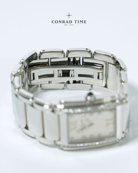 Patek Twenty-4 4910 10A-011 White Diamond Dial Stainless steel 2008 25 x 30 mm. Fullset  รูปที่ 14