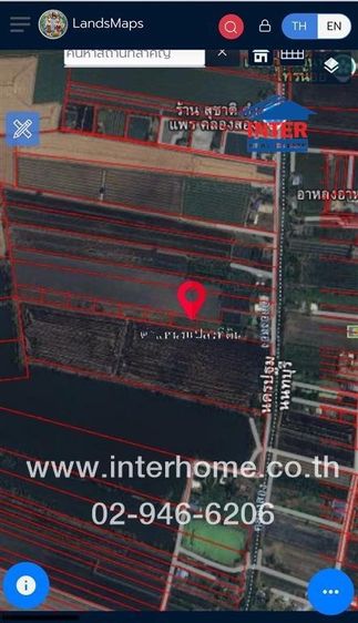 ไม่ใช่ ที่ดินเปล่า 5 ไร่ ที่ดินเปล่า ใกล้โรงเรียนดีมากอุปถัมภ์ ถนนหมายเลข340 (บางบัวทอง-สุพรรณบุรี) บางเลน นครปฐม รูปที่ 4