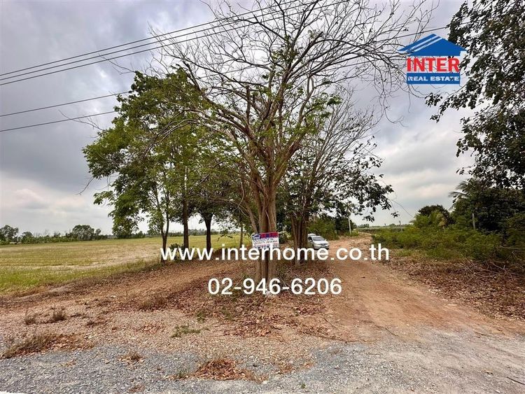 ไม่ใช่ ที่ดินเปล่า 5 ไร่ ที่ดินเปล่า ใกล้โรงเรียนดีมากอุปถัมภ์ ถนนหมายเลข340 (บางบัวทอง-สุพรรณบุรี) บางเลน นครปฐม