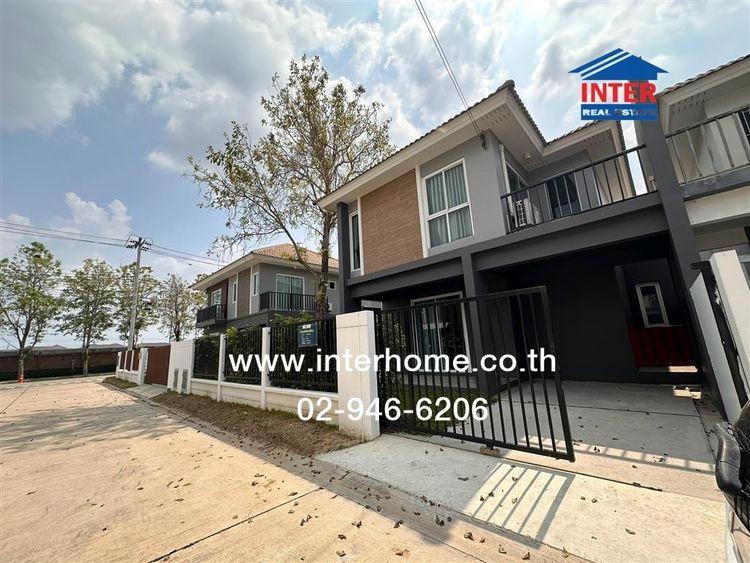 ไม่ใช่ บ้านเเฝด 2 ชั้น 44.4 ตร.ว. หมู่บ้านไอริสพาร์ค ชัยพฤกษ์-วงแหวน ใกล้โรงเรียนสารสาสน์วิเทศไทรน้อยพิทยาคาร ถนนกาญจนาภิเษก ถนนบางกรวย-ไทรน้อย บาง รูปที่ 2