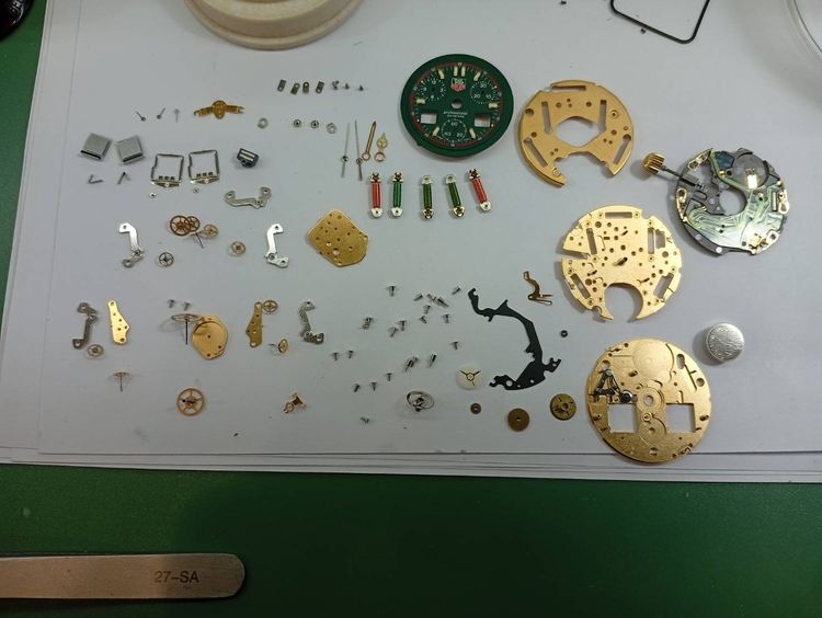 Tag heuer โมเดล Senna Ayrton สีพิเศษ เขียว Japan รูปที่ 13