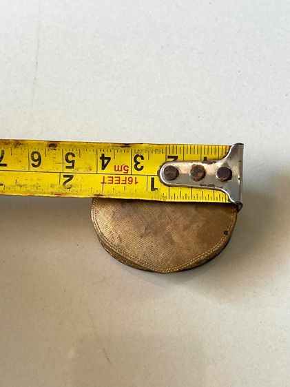 ตลับสีผึ้ง กระไหล่ทอง เก่าโบราณสะสมA2 รูปที่ 10