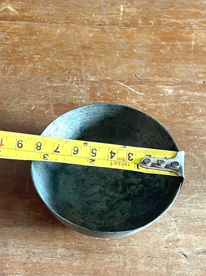 ขัน ลงหิน ทรงมะนาวตัด โบราณเก่าสะสม รูปที่ 9